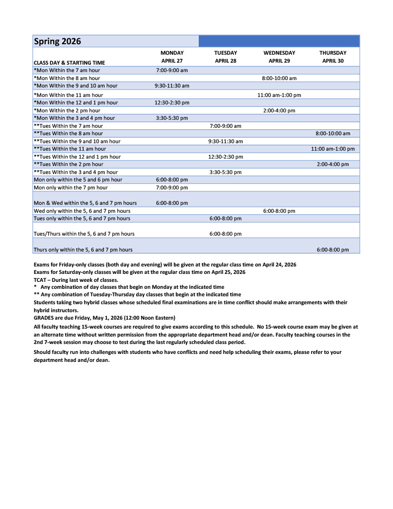 academic-calendar-chattanooga-state-community-college